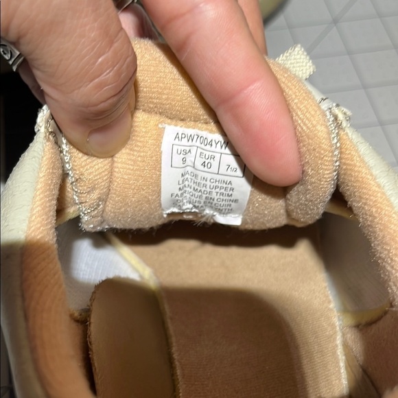 Rockport Women's Athletic Shoes - Cream and Tan - Picture 6 of 7